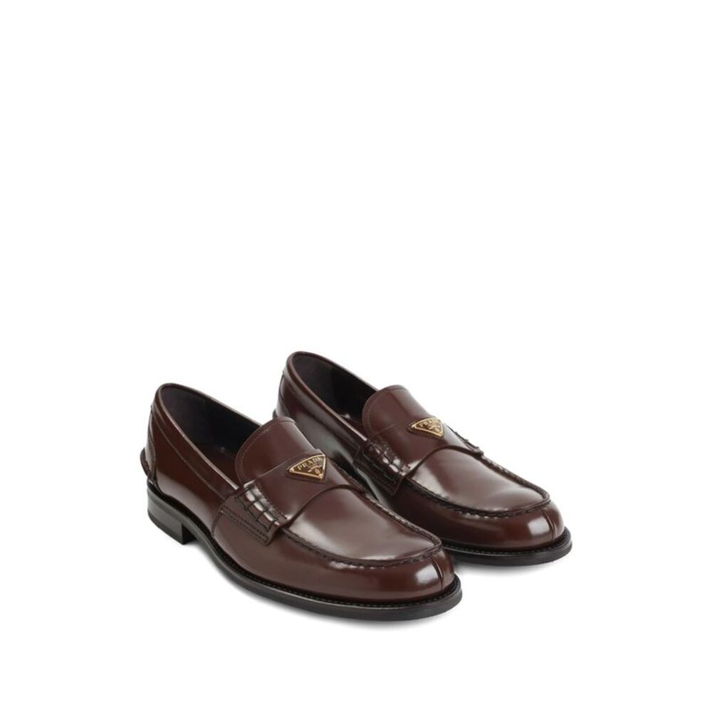 Prada Brown Loafers Men - Picture 3 of 4